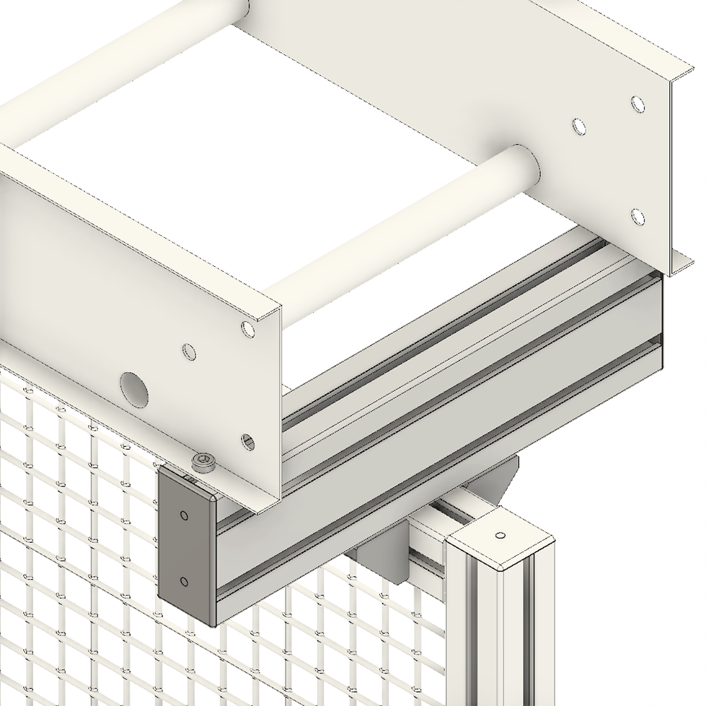 66-4590-400 MODULAR SOLUTIONS KIT<br>CABLE TRAY SUPPORT 45X90 X 400